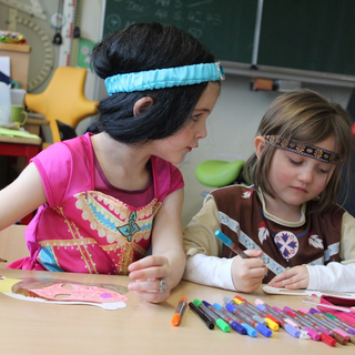 fasching2020_30 Montessori-Schulzentrum Leipzig - Neuigkeiten Grundschule - Fasching statt Freiarbeit