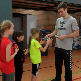 handballmitprofis_04 Montessori-Schulzentrum Leipzig - Neuigkeiten Grundschule - Hand-Ballern wie die Profis