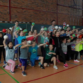 handballmitprofis_09 Montessori-Schulzentrum Leipzig - Neuigkeiten Grundschule - Hand-Ballern wie die Profis