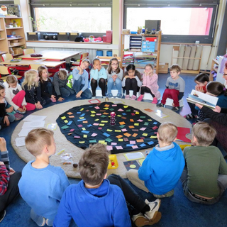 karwochereg_06 Montessori-Schulzentrum Leipzig - Neuigkeiten Grundschule - Wenn Regenbögen scheinen - Eindrücke von der Karwoche