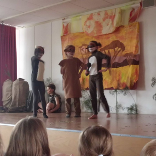 chormusical8 Montessori-Schulzentrum Leipzig - Neuigkeiten Grundschule 2012 - Eine Freundschaft in Afrika