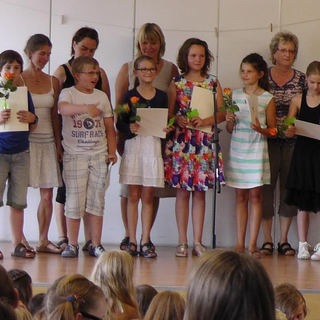 verabschiedung2014_06 Montessori-Schulzentrum Leipzig - Neuigkeiten Grundschule 2014 - Applaus, Applaus