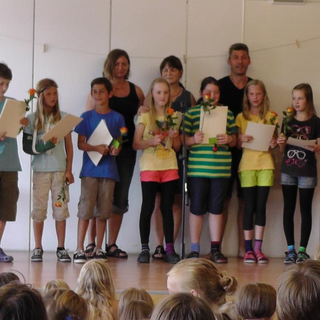 verabschiedung2014_07 Montessori-Schulzentrum Leipzig - Neuigkeiten Grundschule 2014 - Applaus, Applaus