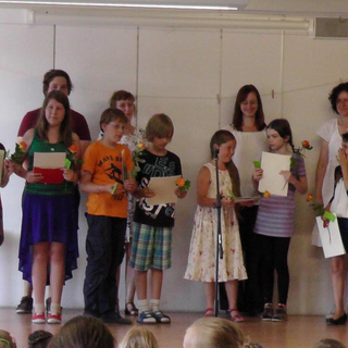 verabschiedung2014_10 Montessori-Schulzentrum Leipzig - Neuigkeiten Grundschule 2014 - Applaus, Applaus